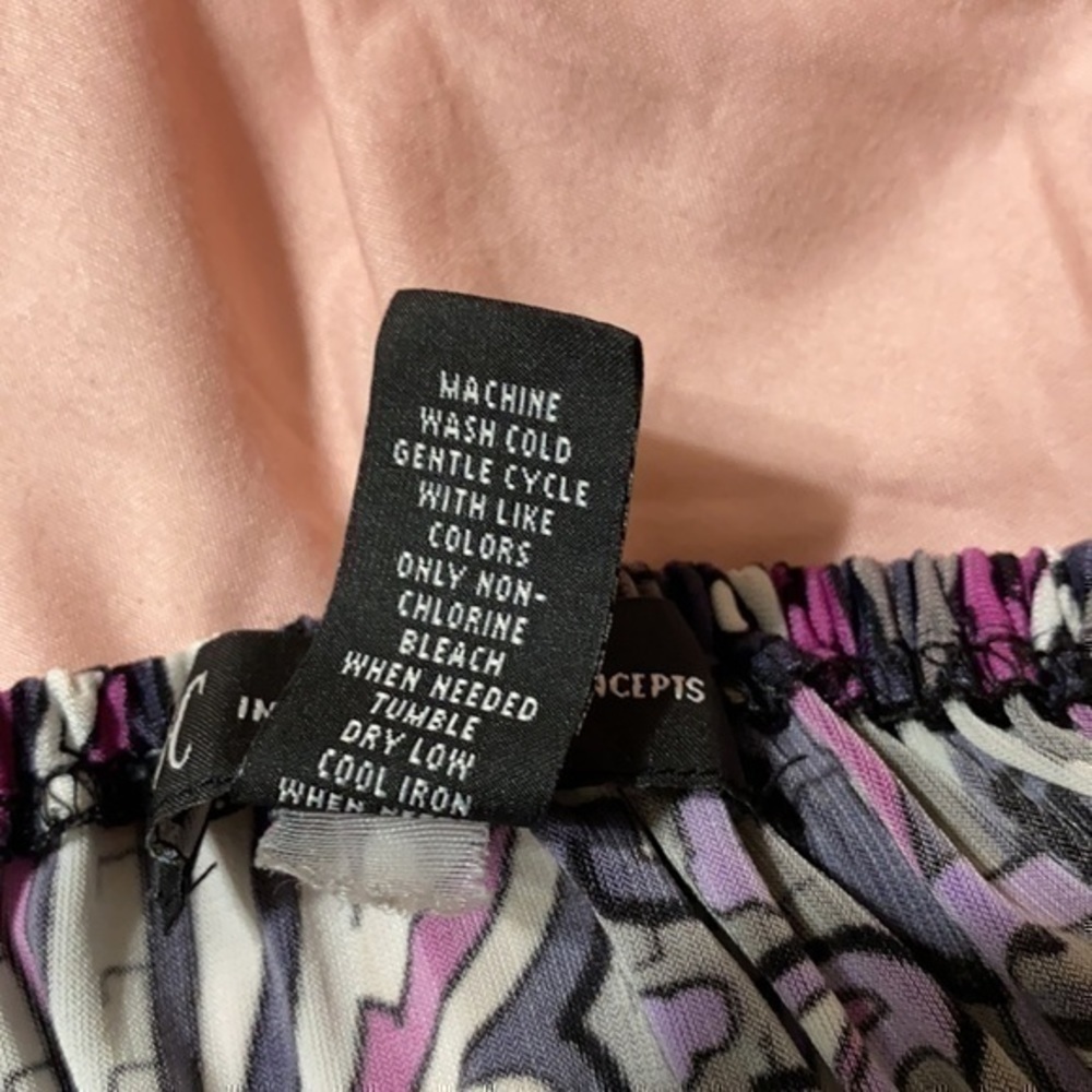 INC International Concepts Women Purple Casual - Picture 9 of 11